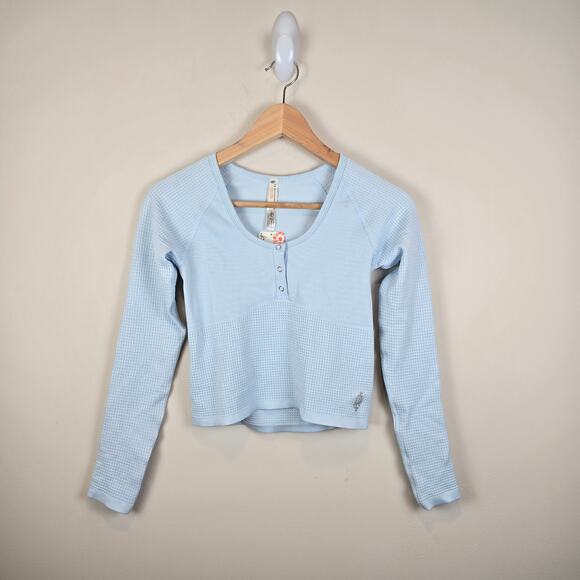 Free People Movement Women's Size M/L Artic Snow Bail Out Layer Long Sleeve - Picture 1 of 3